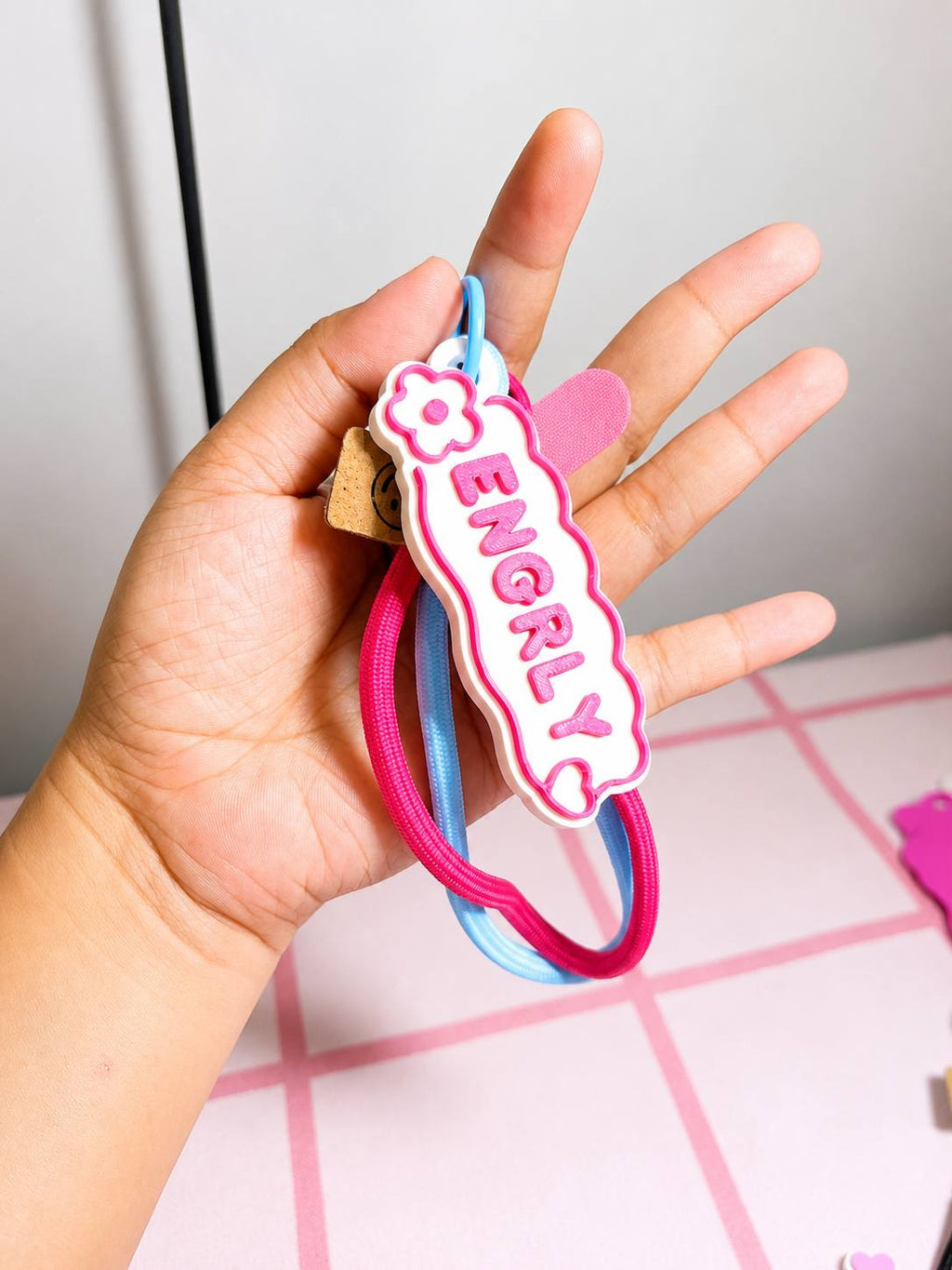Personalized Name Keychain Charms - 3MF File
