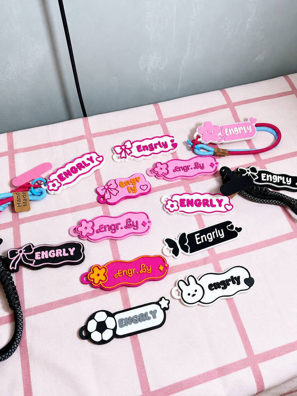 Personalized Name Keychain Charms - 3MF File