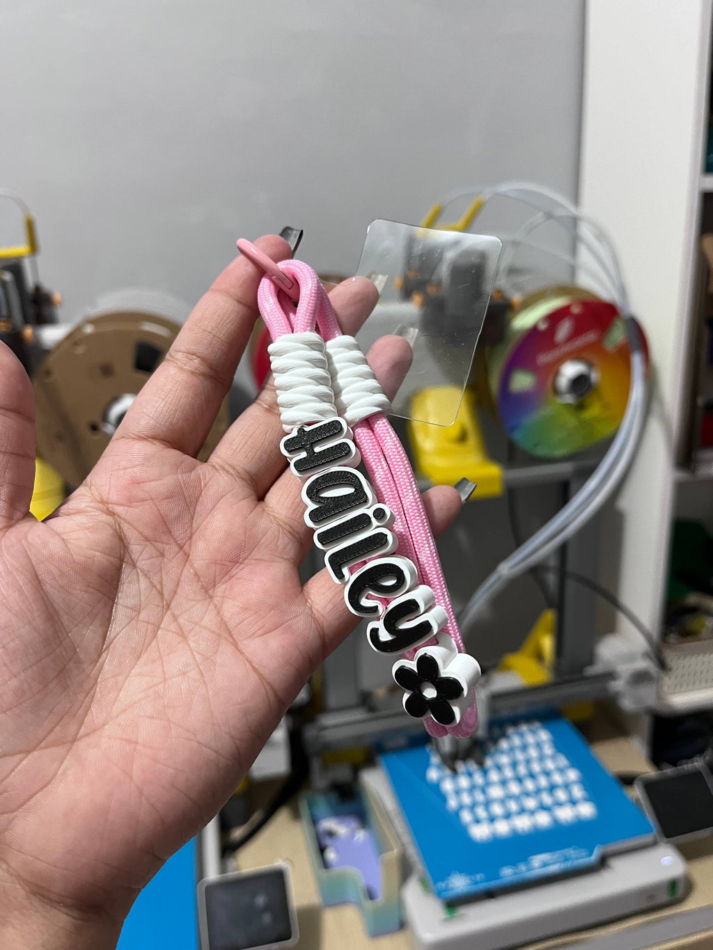 Personalized Paracord Phone Strap Bundle - 3MF File
