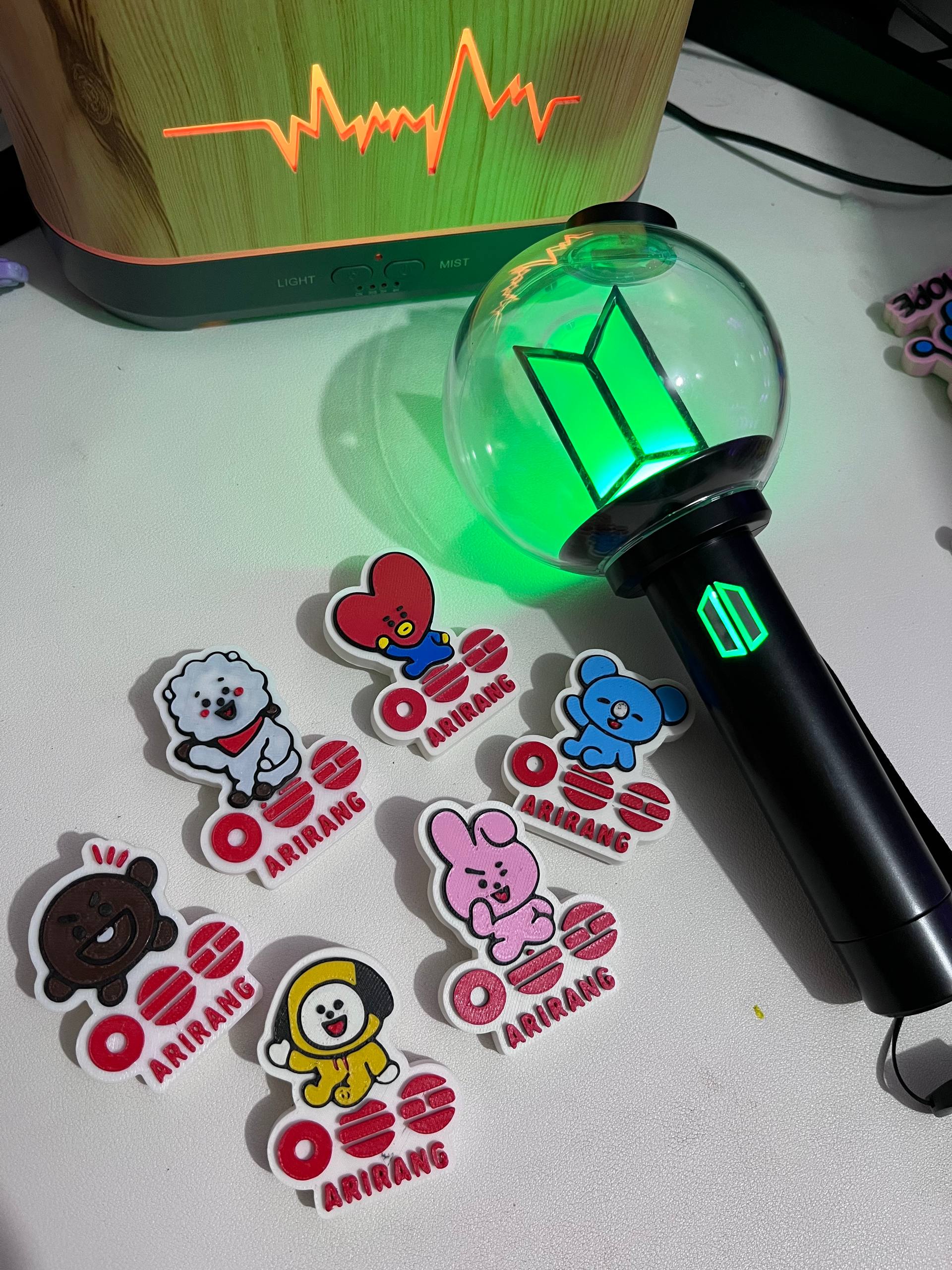 BTS Lightstick Accessory Bundle (3MF Files)