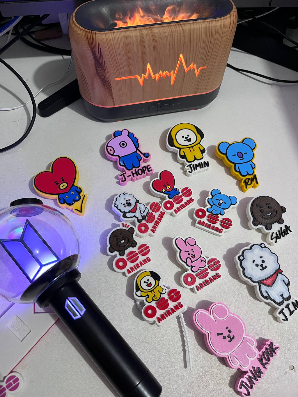 BTS Lightstick Accessory Bundle (3MF Files)